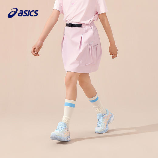 ASICS/亚瑟士童装25年夏新款女童三防梭织轻户外短裙舒适带打底裤 商品图0