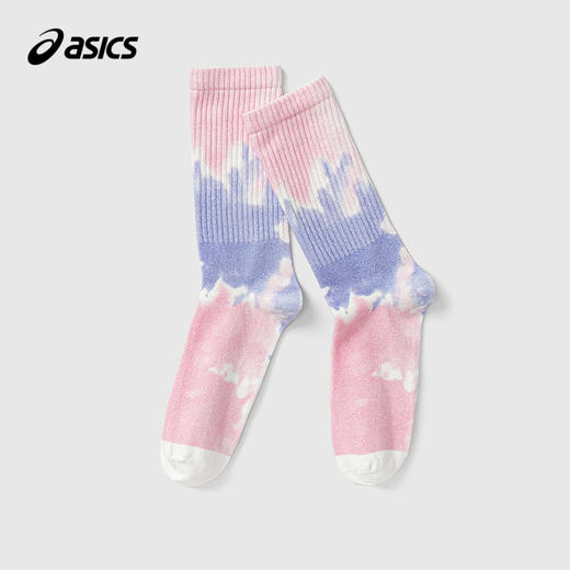 ASICS/亚瑟士儿童25年秋季时尚满印运动袜抗菌消臭柔软舒适儿童袜 商品图1