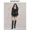 MAXRIENYMAXRIENY玫瑰绣花A字高腰短裤女修身(货号:MC85PA766) 商品缩略图1