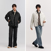 森马夹克男春季经典翻领磨毛外套通勤基础百搭小宽松挺阔廓型上衣 商品缩略图3