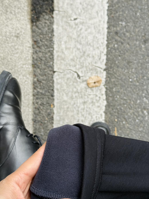 25冬--巨显瘦显腿长弹力罗马加绒喇叭小黑裤【包邮+三天无理由退换】 商品图7