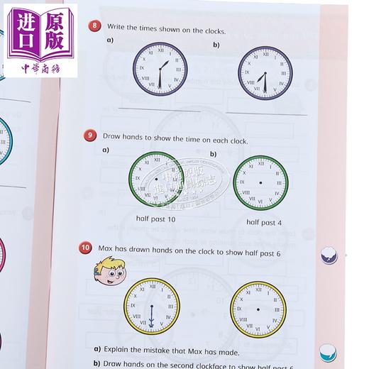 【中商原版】英国白玫瑰数学练习册三年级夏季套装5册 White Rose Math Year 3 Summer Block 1-5 小学分数时间学习英文原版 商品图2