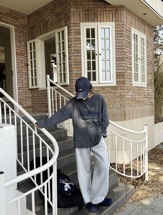 【秒杀价已调 直接拍】热卖的拉夫 拼色腰 加厚绒 弯刀裤 可收口两穿卫裤 商品图10