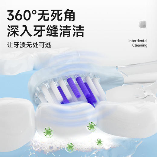 KONKA康佳小方钻抗菌软毛刷头3支/6支替换装 商品图1