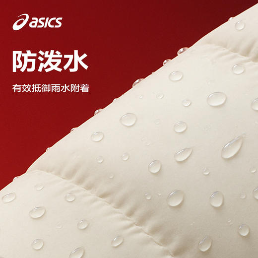 ASICS/亚瑟士童装25年冬季中大童宽松短款泡芙羽绒服外套轻薄舒适 商品图3
