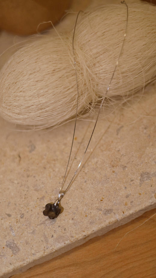 拙花项坠项链 商品图0