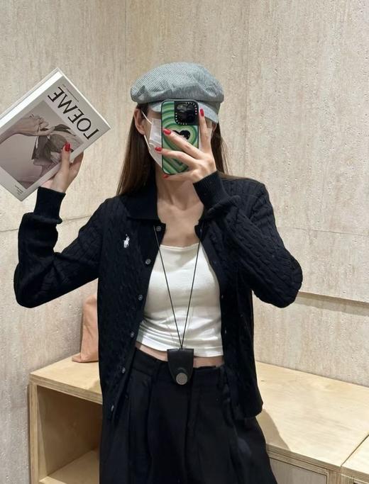 代工厂出！ 质感敲赞 拉夫polo领麻花开衫！ 商品图8