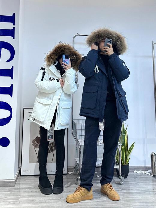 正品授权~【MLB冬季羽绒服大合集】4款多色可选，款式都很经典时髦！版型宽松男女都可，百搭不挑人，兼顾颜值与保暖性WD 商品图12