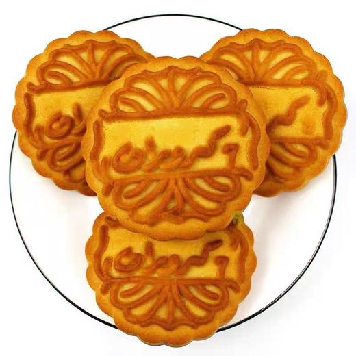 【1件起全国包邮】新疆和田特色糕点科罗兰玫瑰核桃仁月饼（60g*10个） 商品图4