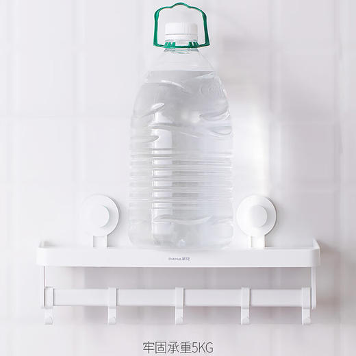 茶花 卡乐免打孔吸壁置物架挂钩 255009 商品图8