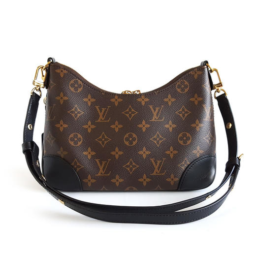 【95新】LV路易威登BOULOGNE系列M45831  老花BOULOGNE黑牛角单肩斜挎包女士 301125NJT02 商品图4