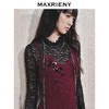 MAXRIENY【商场同款-节庆穿搭】MAXRIENY安哥拉红针织吊带连衣裙(货号:MC85DR805) 商品缩略图2