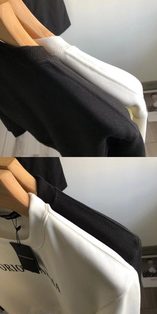 D121002胸前字母logo胶印男女同款加绒圆领卫衣 商品图14