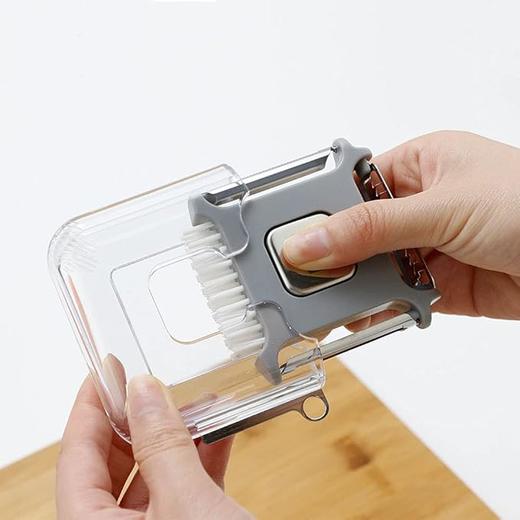 荷兰 SEVENMORE 精密高品质 6合1多功能削皮切片器 厨房小工具 适用于水果和蔬菜 商品图4