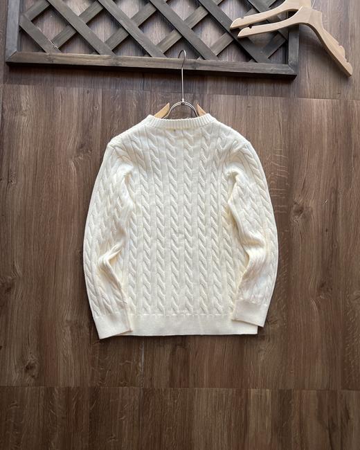 高品质啦夫劳伦 polo经典款绞花编结棉质针织衫 套头针织毛衣 男女同款 商品图5