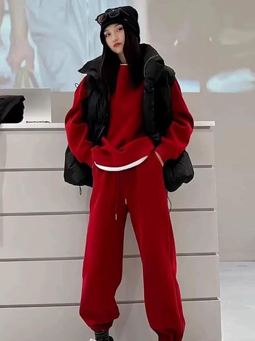 alo加绒加厚卫衣卫裤套装 商品图3