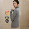 【福利款】金三塔【100%山羊绒】女秋冬新品纯色羊绒套头衫 高级感软糯百搭高领保暖长袖羊绒衫  YSFFD794 商品缩略图2