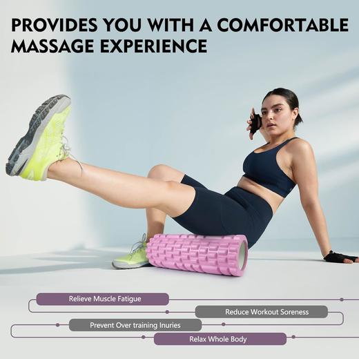 美国 高品质瑜伽健身器材套装 滚轴按摩 放松肌肉 五件套 商品图1