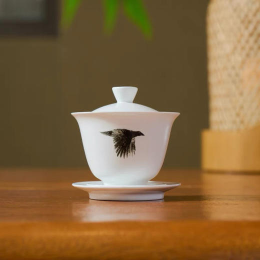 拙鱼 三才盖碗 泡茶盖碗 手工制作 商品图1