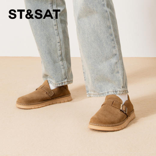 星期六男士休闲百搭一脚蹬勃肯鞋SSD3121015 商品图2