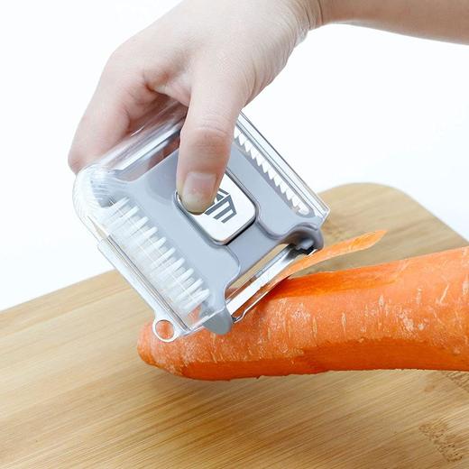 荷兰 SEVENMORE 精密高品质 6合1多功能削皮切片器 厨房小工具 适用于水果和蔬菜 商品图0