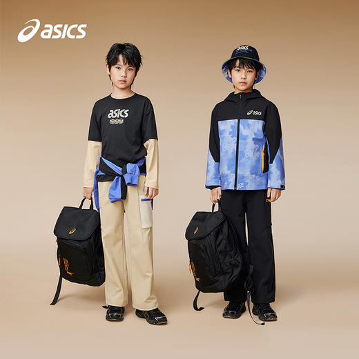 ASICS/亚瑟士儿童2025年新款男童三防梭织长裤耐磨抗皱宽松工装裤 商品图4