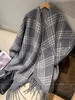 【苏格兰女孩】用料2.2m羊毛格纹披肩 斗篷外套 女秋冬外搭披肩 商品缩略图14
