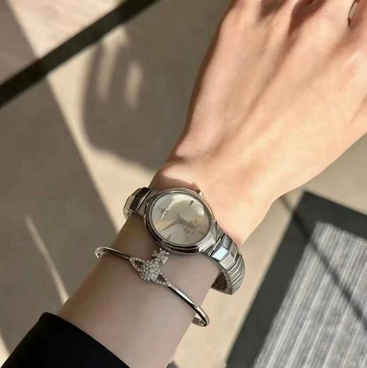 【满钻土星，轻奢爆闪】VivienneWestqueen西太后满钻经典土星手镯轻奢爆闪彩钻开口土星手环 商品图5