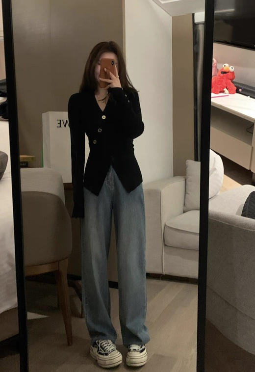 <曾小咸推荐>不规则交叉针织衫 日常129.99 立减60 前600单秒杀69.99！！【预售款，预计3-15天发货】 商品图7