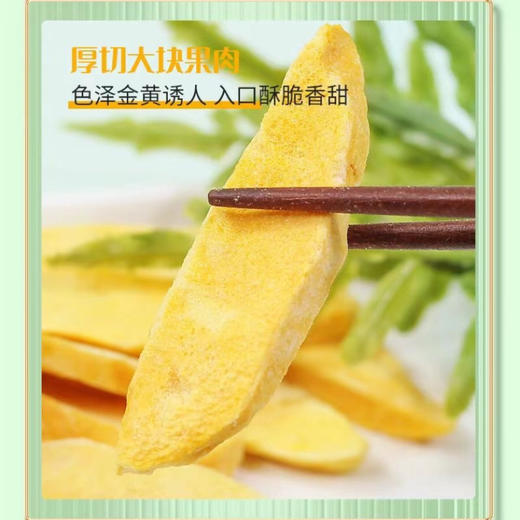 【买5袋最划算】测评优品-冻干水果 芒果 香蕉 桑葚 火龙果 龙眼 商品图1