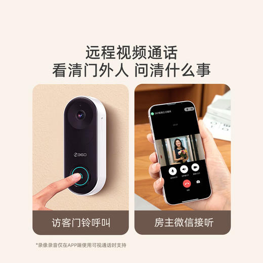 360智能可视门铃 5pro 商品图4