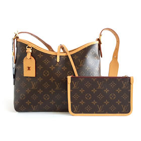 【95新】LV路易威登CarryallM46203  小号棕色老花Carryall单肩斜挎包 女士 081225AK08