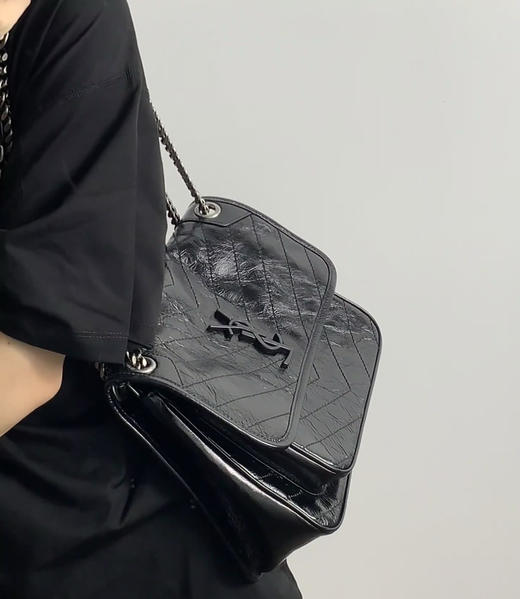 原价599中号油蜡皮链条包单肩包 商品图4