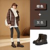 真皮马丁靴女2025秋冬新款百搭靴子女短靴休闲百搭瘦瘦靴时尚女靴 商品缩略图1