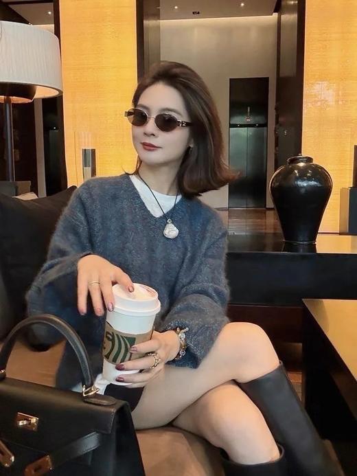 【花纱拉毛专场合集21款可选】DLC早买早划算❗️秋冬战袍高端局开衫/圆领/V领3️⃣款可选，一体成衣，吊打市场通货！采用高难度拉毛工艺，日产量极低！ 商品图4