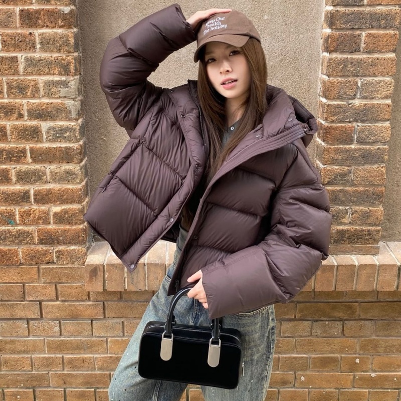 秋冬短款云朵泡芙羽绒服 | 90白鸭绒填充 轻盈保暖蓬松 不显臃肿 防风防水 经典百搭