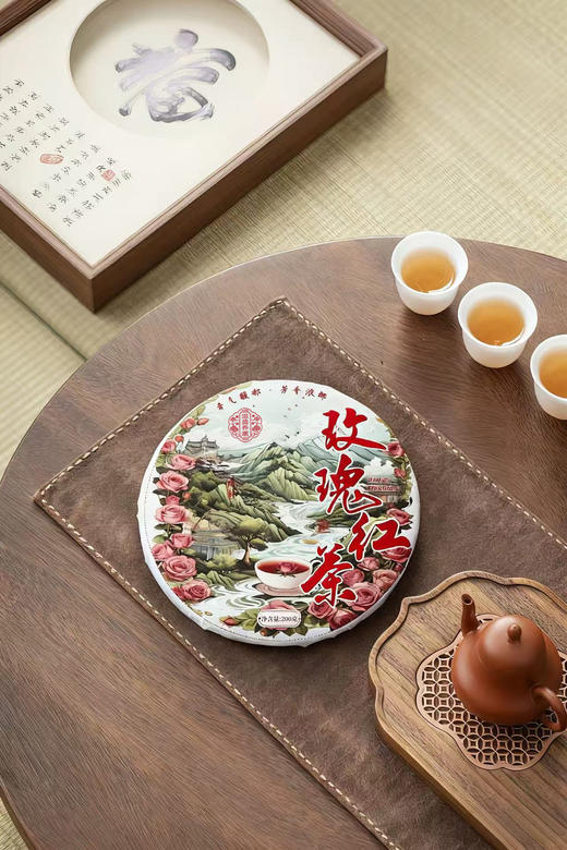 【滋盛养顺玫瑰红茶】🔥一杯以玫瑰窨制的茶🏆藏不住的玫瑰香与红茶甜！因为它我扔掉所有调味茶-PSX 商品图7