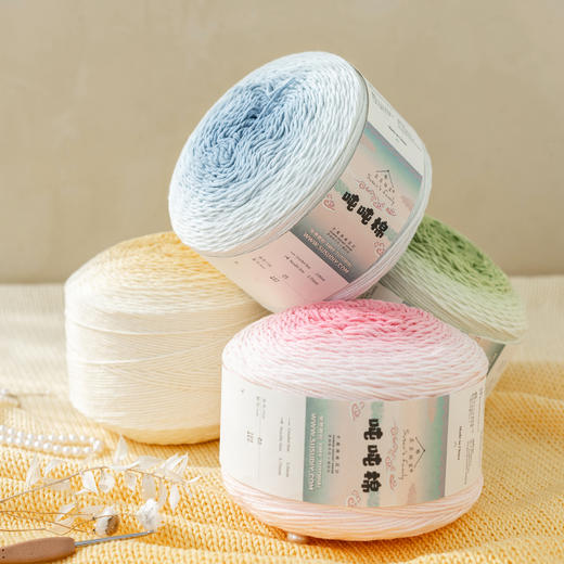 苏苏姐家吨吨棉手工DIY棒针钩针编织5股毯子围巾衣服帽棉线毛线团 商品图2