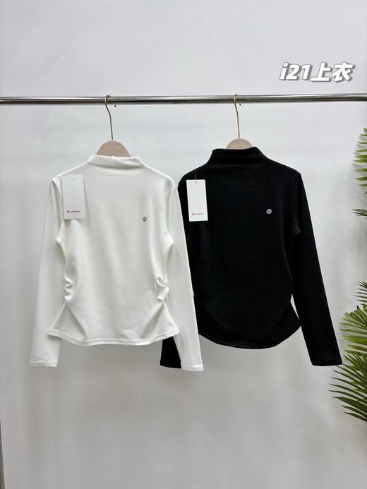 D121006一包2件装！2025新款半高领小蛮腰拉绒磨毛打底衣 商品图0