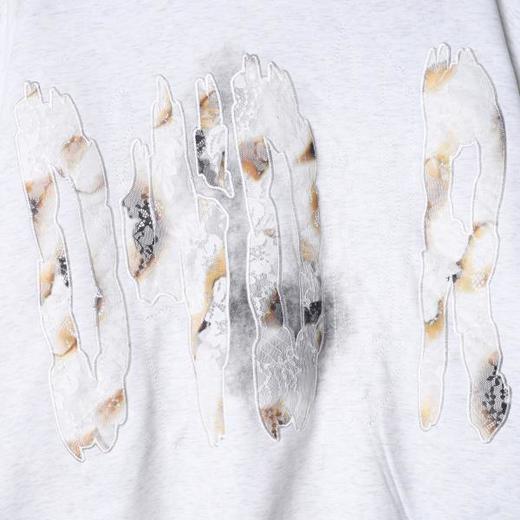 D023SDSA男士秋冬新款痞帅男装重工蕾丝刺绣字母连帽卫衣潮牌百搭上衣 商品图2