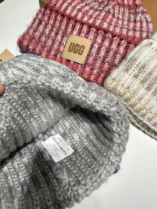 D121038秋冬季加厚皮标保暖帽针织帽男女款百搭防寒冷帽 商品图4