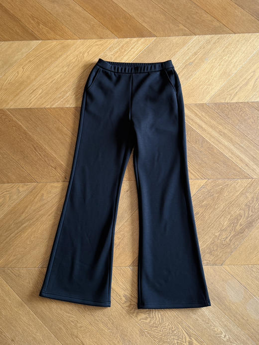 25冬--巨显瘦显腿长弹力罗马加绒喇叭小黑裤【包邮+三天无理由退换】 商品图11