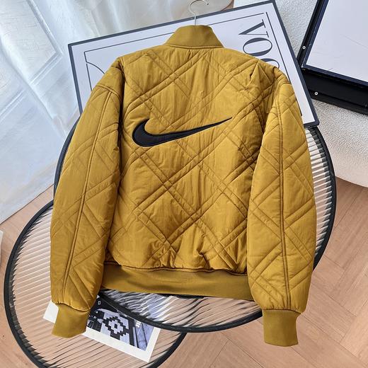 正反面都可以穿搭、男女同款 奈克复古正反双面穿菱格羽绒棉服   商品图4
