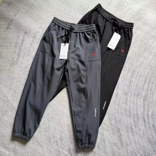 D121009加绒加厚红标logo束口休闲裤运动裤男士长裤 商品图0