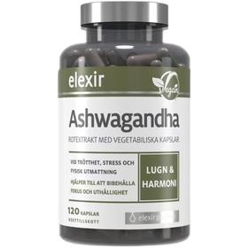 【成本清仓，含溯源码】Elexir Ashwagandha南非醉茄精华素120粒（26年11月）