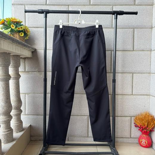 笛桑特25秋冬新款！男士户外运动防水防风加绒加厚软壳运动长裤 商品图3