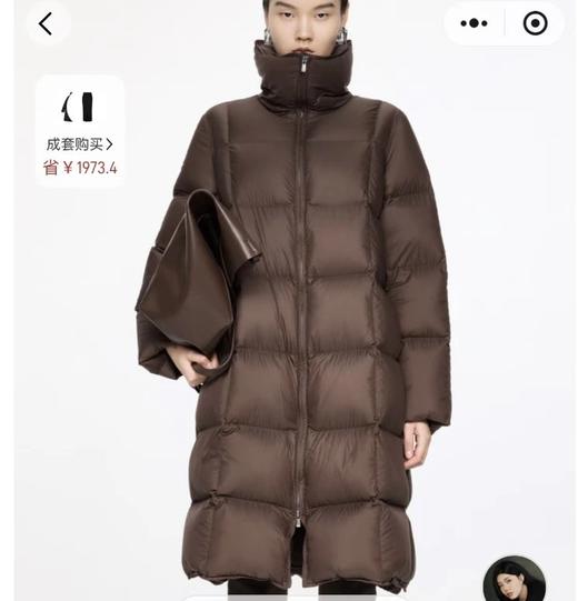 性价比无敌！ 纯元  JN面包款鹅绒服  仅换码   95鹅绒 日本东丽尼龙面料 行走中的羽绒被 商品图0