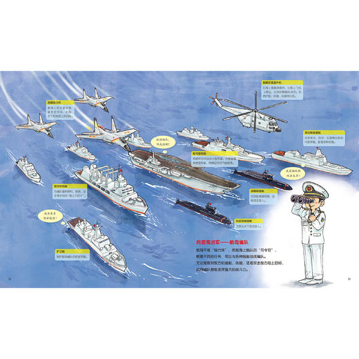 《深蓝舰队·海军科普绘本》(全3册) 商品图6