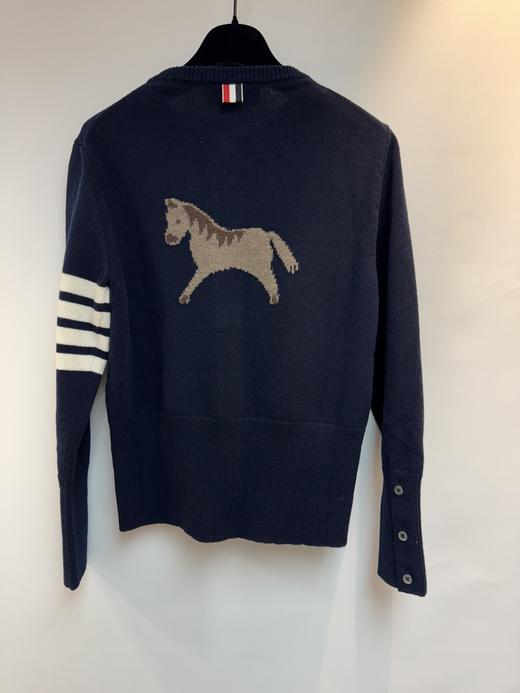 女款圆领针织开衫毛衣la022 商品图1