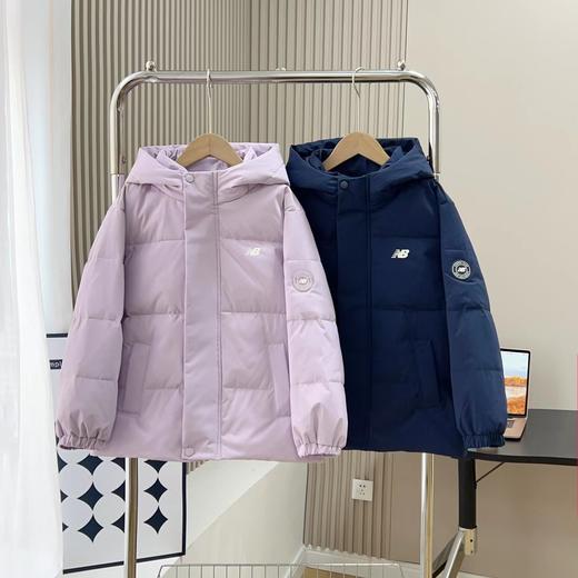 D121022冬季2025新款男女儿童冬季保暖工装羽绒服 商品图0